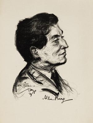Alban Berg (desen de Emil Stumpp)